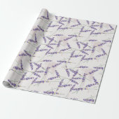 Lavender Cadeaupapier (Uitgerold)
