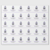 Lavender Cake-Personalized 16th Birthday Cadeaupapier (Vlak)