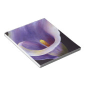 Lavender Calla Lily Notitieblok (Schuin)