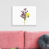 Lavender Canvas Afdruk (Insitu (Woonkamer))