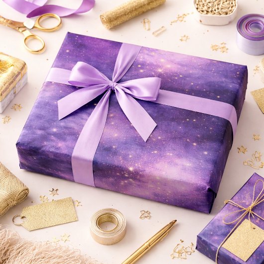 Lavender Celestial Luxury Cadeaupapier