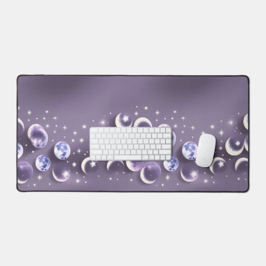 Lavender Celestial Moon Dreamy Glow (Clavier et souris)