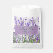 Lavender Champs de mariage Favor Sacs (Devant)