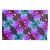 Lavender Clematis-bloem in de trallis Kussensloop (Achterkant)