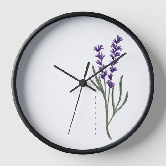 Lavender Clock (Voorkant)