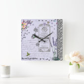  lavender Collage klok (Huis)