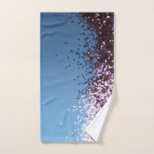 Lavender confetti bad handdoek (Handdoek)