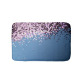 Lavender confetti blauw badmat (Voorkant)