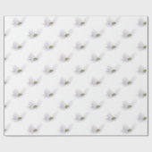 Lavender Cosmos flower op White Cadeaupapier (Vlak)