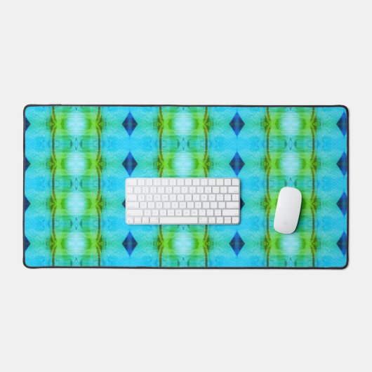 Lavender Crocus x GL Ikat 5 Bureaumat (Keyboard & Muis)