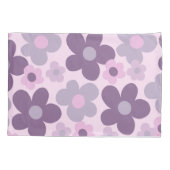 Lavender Daisies Retro Dream #1 #retro #decor Kussensloop (Achterkant)