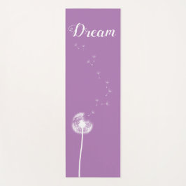 Lavender Dandelion Yoga Mat