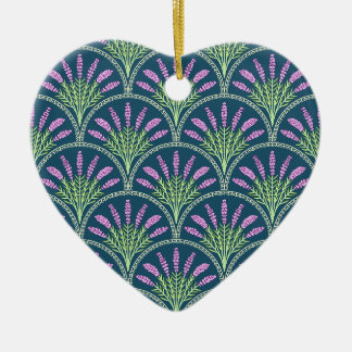 Lavender - Dark Background Keramisch Ornament