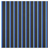Lavender, Deep Sky Blue, Blue & Black Pattern Stof (Swatch)