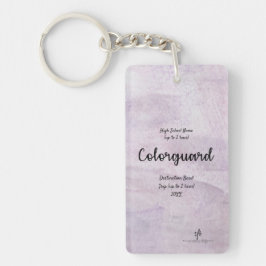 Lavender Delite Colorguard Band Trip Pers. Sleutelhanger