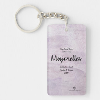 Lavender Delite Majorettes Band Trip Pers. Sleutelhanger