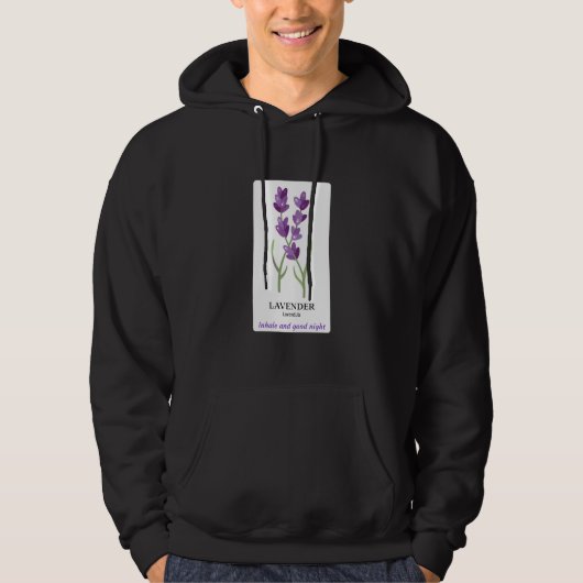 Lavender Doterra Hoodie (Voorkant)