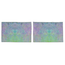 Lavender Dream Neon Pastel Alcohol Inkt Abstract Kussensloop