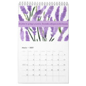 Lavender Dreams 2024 Calendrier 🌿 💜 (Mar 2027)