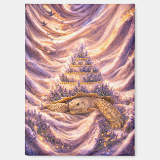 Lavender Dreams Birthday cake Sulcata tortoise Magneet