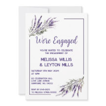 Lavender Dreams: Waterverf Engagement Party