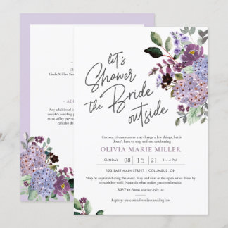 Lavender Drive by Bridal Shower Kaart