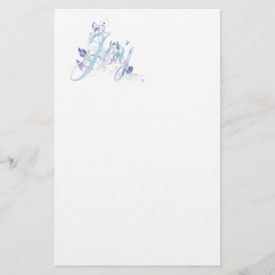 Lavender en Blue Joy Briefpapier