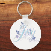 Lavender en Blue Joy Sleutelhanger (Voorkant)