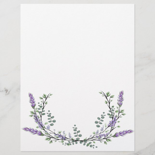 Lavender en Eucalyptus (Voorkant)