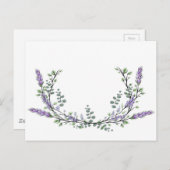 Lavender en Eucalyptus Briefkaart (Voorkant / Achterkant)