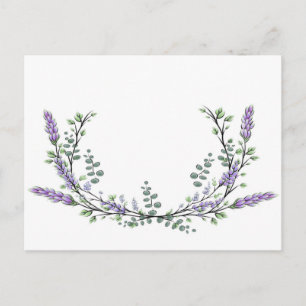 Lavender en Eucalyptus Briefkaart