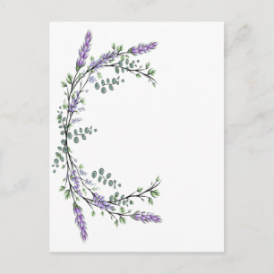 Lavender en Eucalyptus Briefkaart