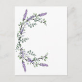 Lavender en Eucalyptus Briefkaart (Voorkant)