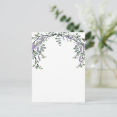 Lavender en Eucalyptus Briefkaart (Staand voorkant)