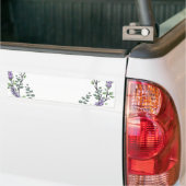 Lavender en Eucalyptus Bumpersticker (Op Truck)