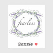 Lavender en Eucalyptus Fearless Sticker (Vel)