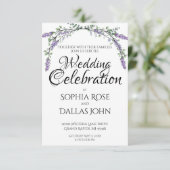 Lavender en Eucalyptus Kaart (Staand voorkant)