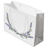 Lavender en Eucalyptus Large Cadeauzakje (Achterkant Gekanteld)
