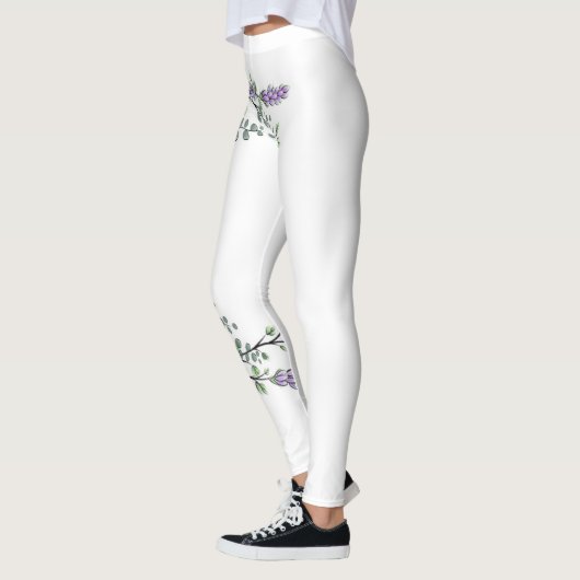 Lavender en Eucalyptus Leggings (Links)