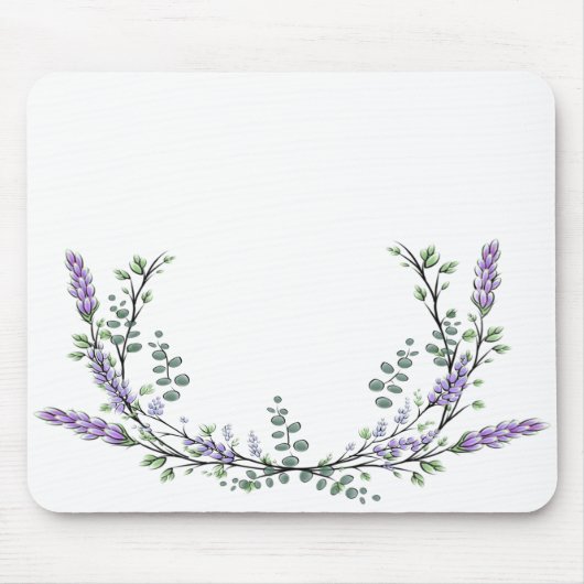 Lavender en Eucalyptus Muismat (Voorkant)
