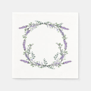 Lavender en Eucalyptus Napkins Servet