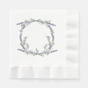 Lavender en Eucalyptus Napkins Servet