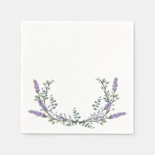 Lavender en Eucalyptus Servetten