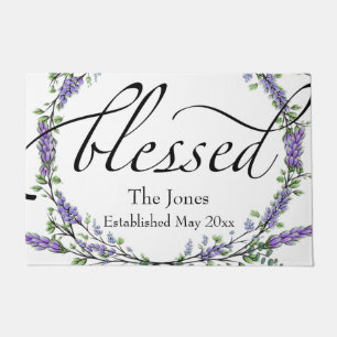 Lavender en Eucalyptus zonder been Deurmat