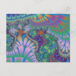 Lavender en Green Melt Briefkaart