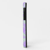 Lavender en Pastel Green Floral Damask Case-Mate iPhone Case (Achterkant/links)