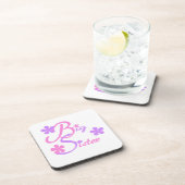 Lavender en Roze Big Sister Gifts Bier Onderzetter (Rechterzijde)