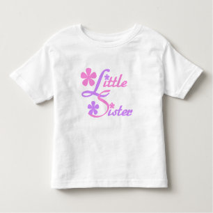 Lavender en Roze kleine zusjes overhemden Kinder Shirts