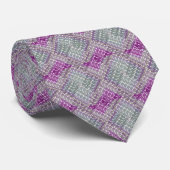 Lavender- en Sage-threads Stropdas (Opgerold)