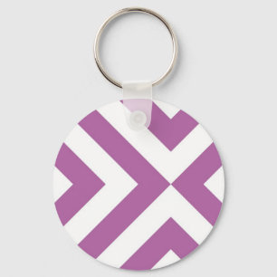 lavender en witte kaken sleutelhanger